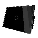 TIC12-INTERRUPTOR SENCILLO SMART HOME BLACK TOUCH WIFI.webp