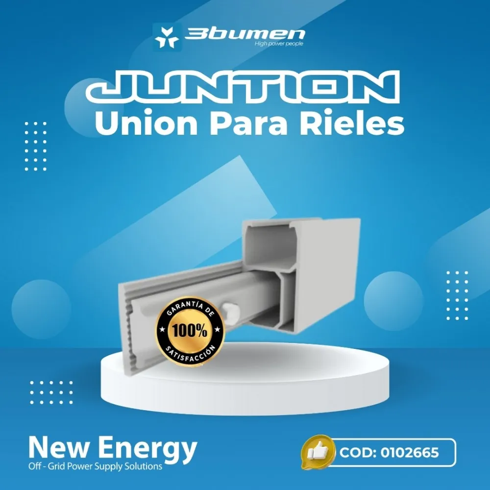Unión Para Riel Solar 120 mm 3BUM 01-02665.webp