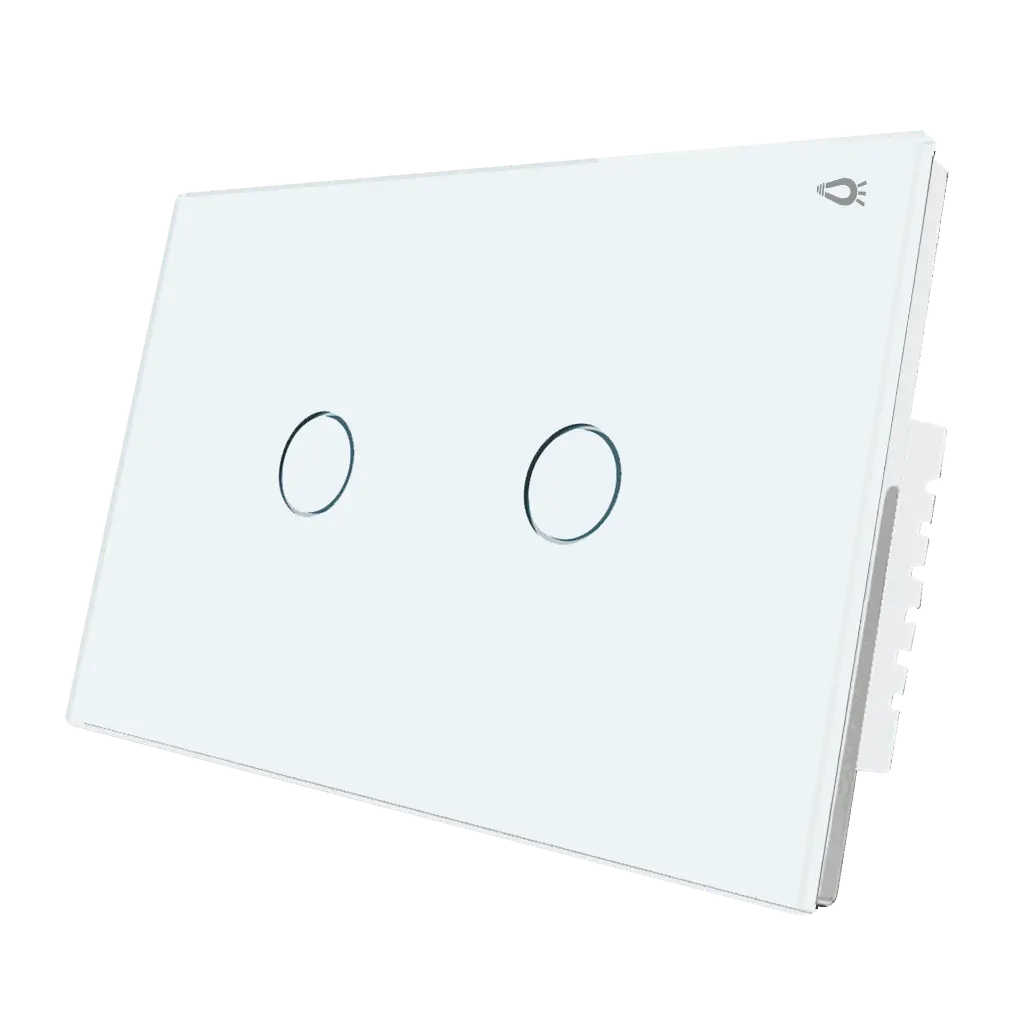 TIC04-INTERRUPTOR DOBLE SMART HOME TOUCH WHITE WIFI.webp