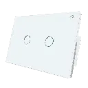 TIC04-INTERRUPTOR DOBLE SMART HOME TOUCH WHITE WIFI.webp