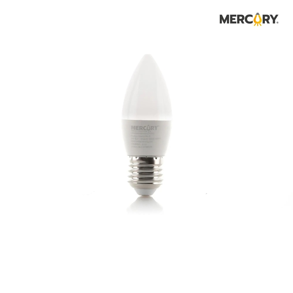 Bombillo LED Vela 5W E14 3000K - Mercury IBL16
