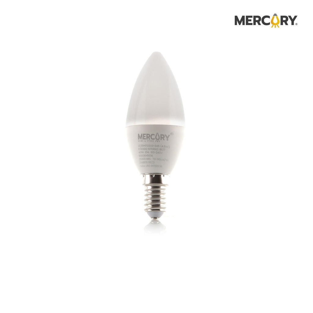[IBL17] Bombillo LED Vela 5W E14 6500K - Mercury IBL17
