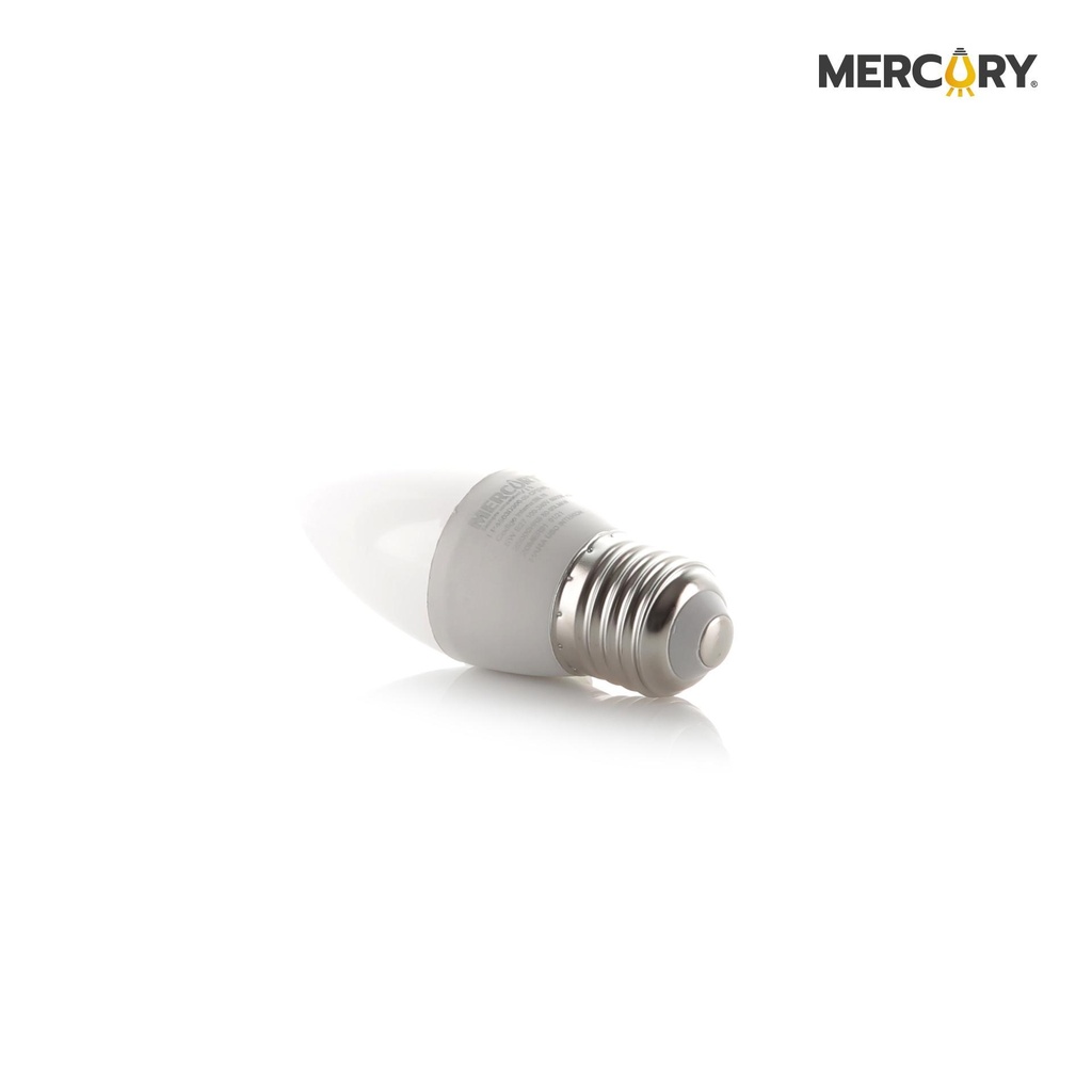 Bombillo LED Vela 5W E27 6500K - Mercury IBL19