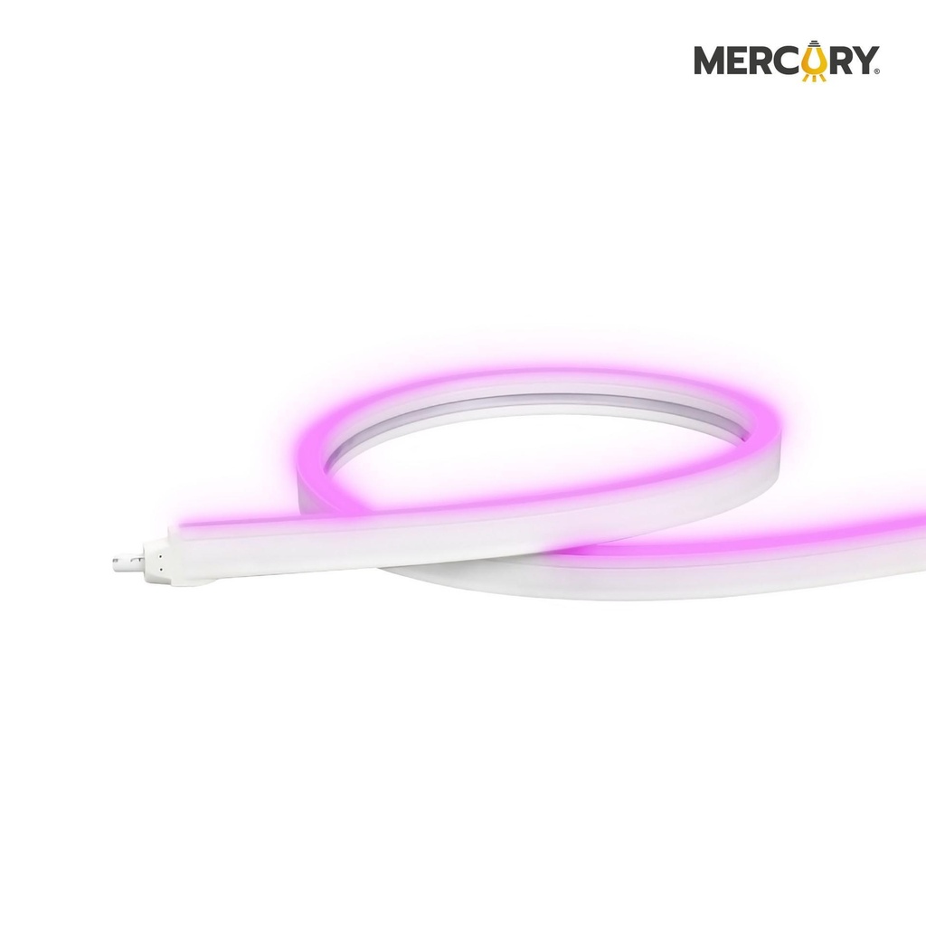 [ICL69] Cinta LED Neón Flex 12V Fucsia 50 M/Rollo (venta X Metro) IP65/RA80 High - Lumen - Mercury Promax ICL69
