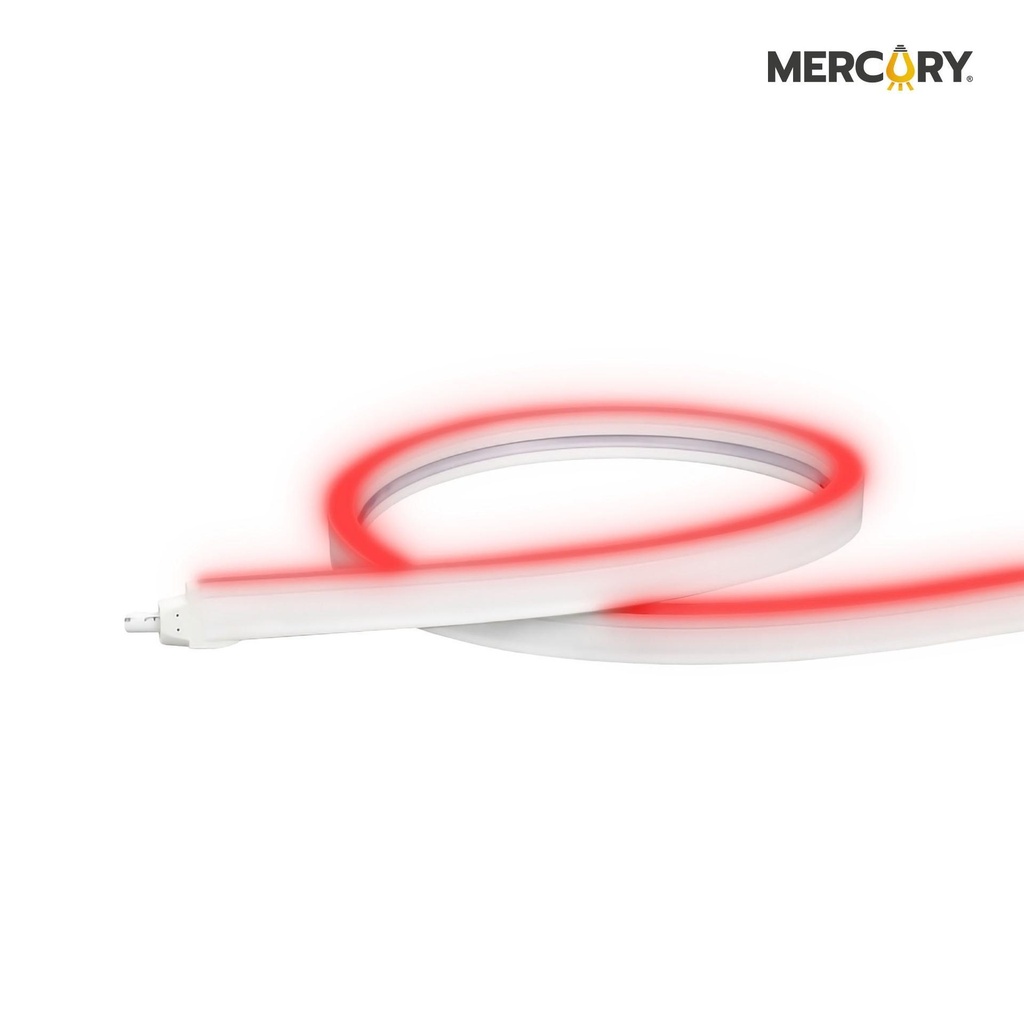 [ICL68] Cinta LED Neón Flex 12V Roja 50 M/Rollo (venta por Metro) IP65/RA80 High - Lumen - Mercury Promax ICL68