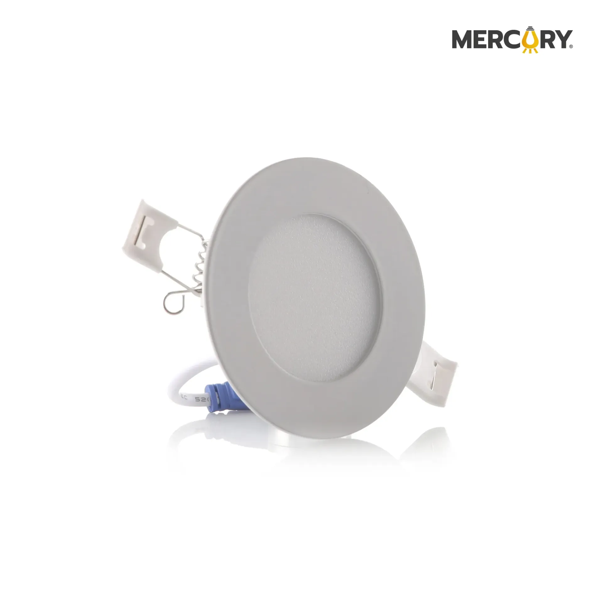 Panel LED 3W 2.5″ Blanco Redondo Incrustar - Mercury Promax IPL01