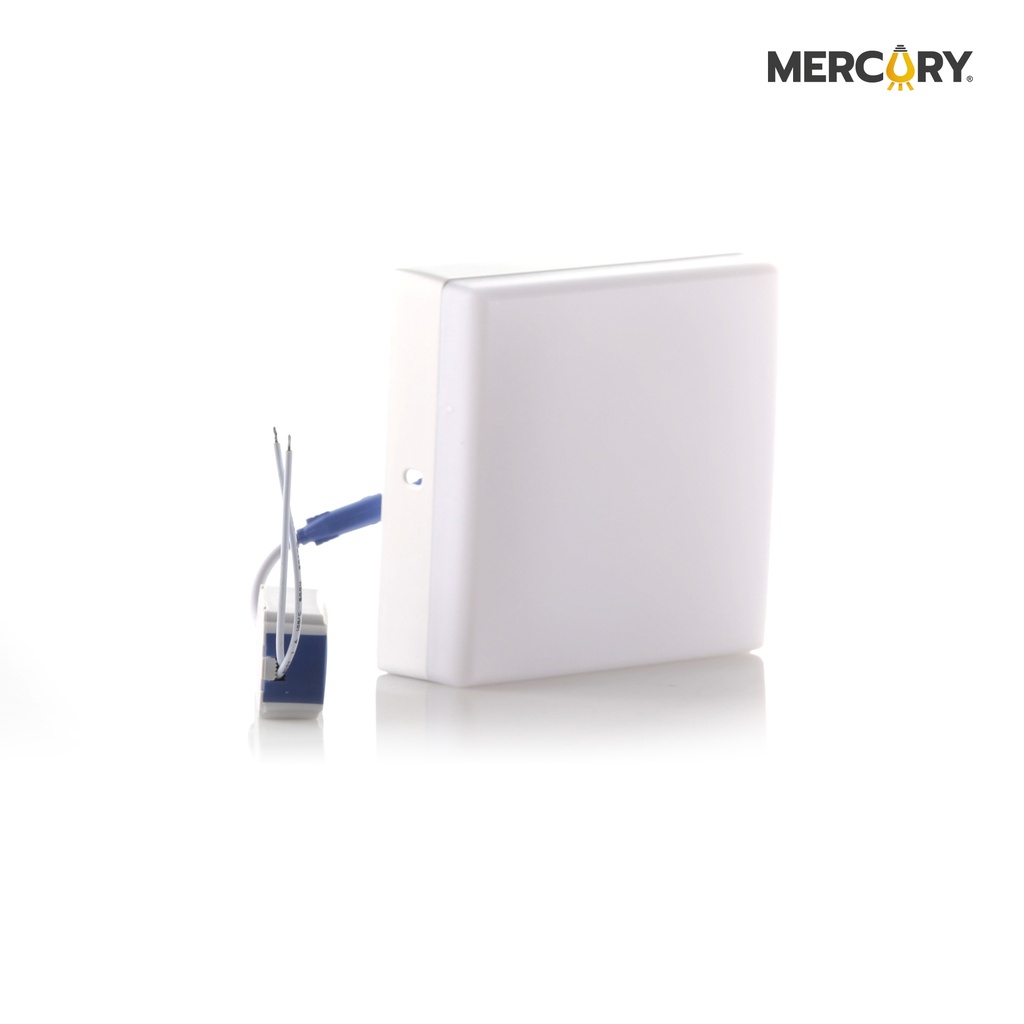 Panel LED Frameless 18W Blanco Cuadrado Sobreponer  6500K - Mercury Promax IPL125