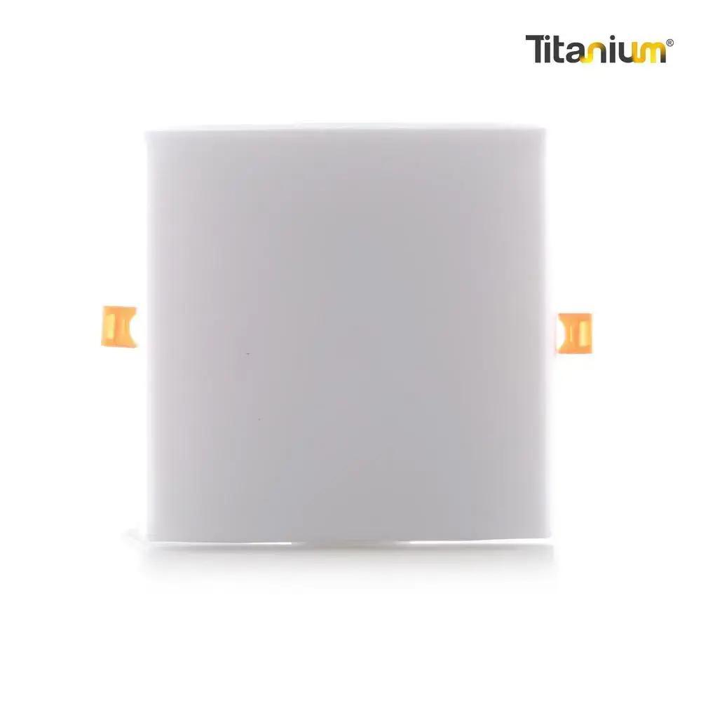 Panel LED Frameless Titanium 24W Blanco Cuadrado Incrustar 6500K - TTA86