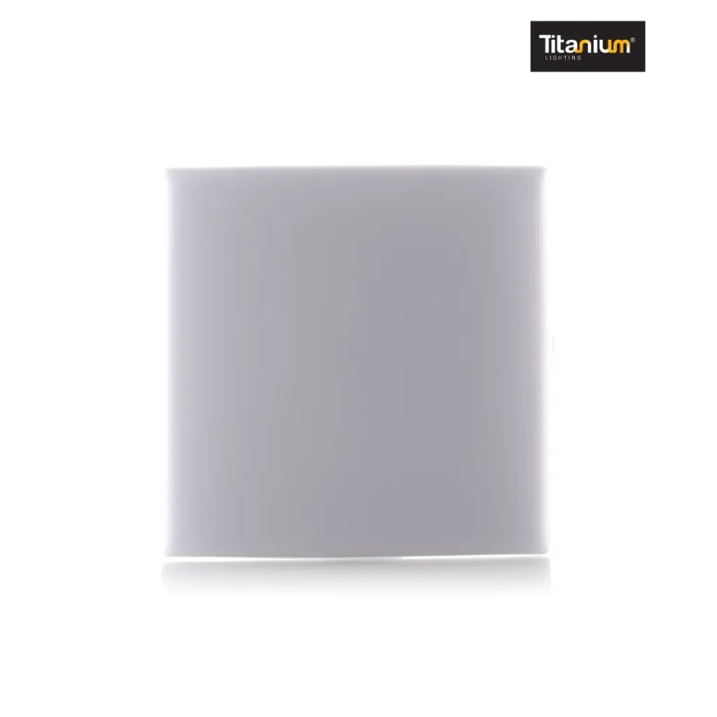 Panel LED Frameless Titanium 36W Blanco Cuadrado Incrustar 6500K - TTA87