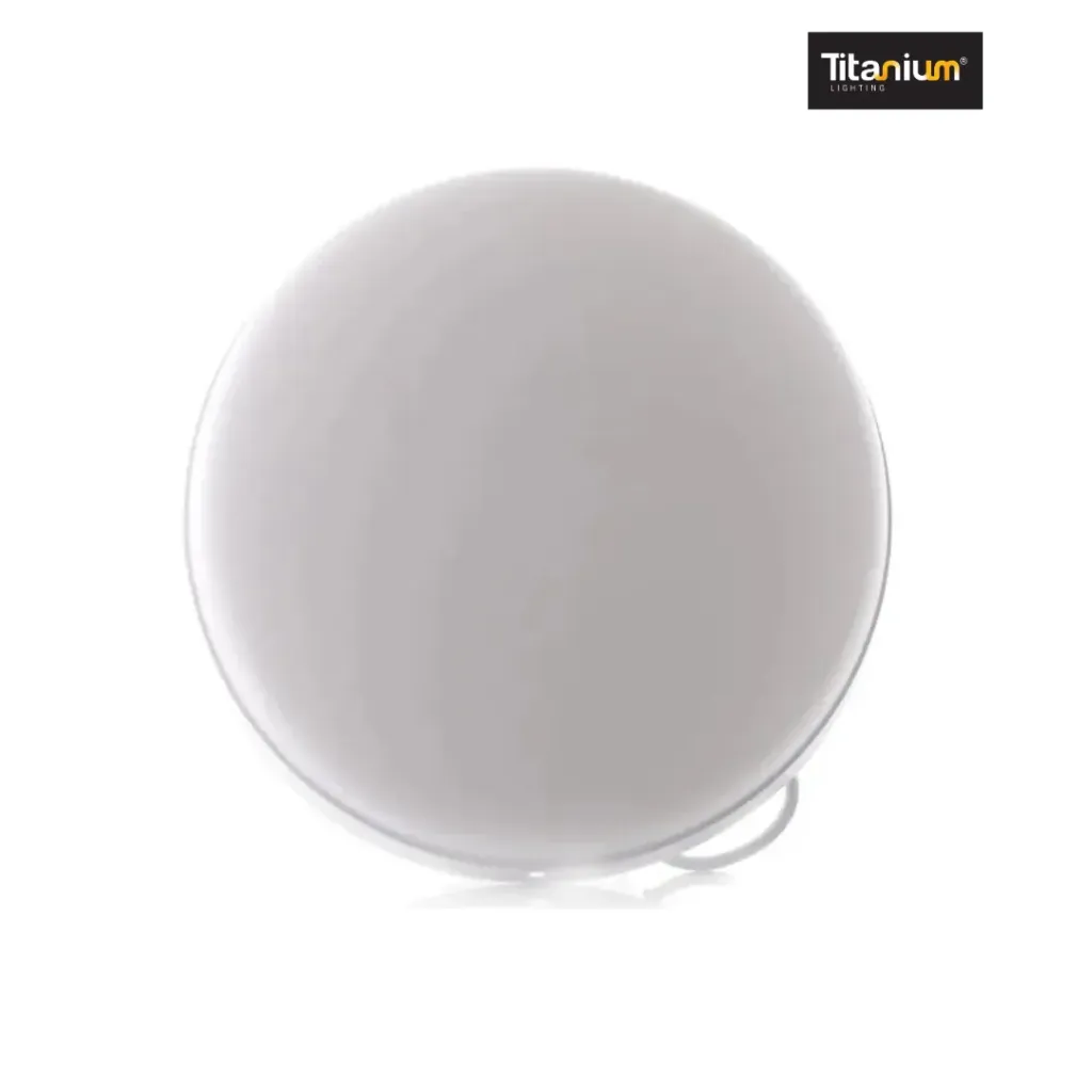 [TTA90] Panel LED Frameless Titanium 36W Blanco Redondo Sobreponer 6500K - TTA90