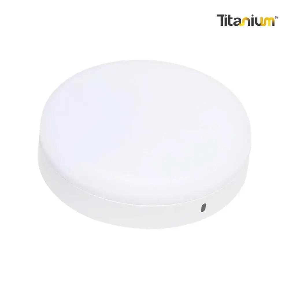 [TTA91] Panel LED Frameless Titanium 48W Blanco Redondo Sobreponer 6500K - TTA91