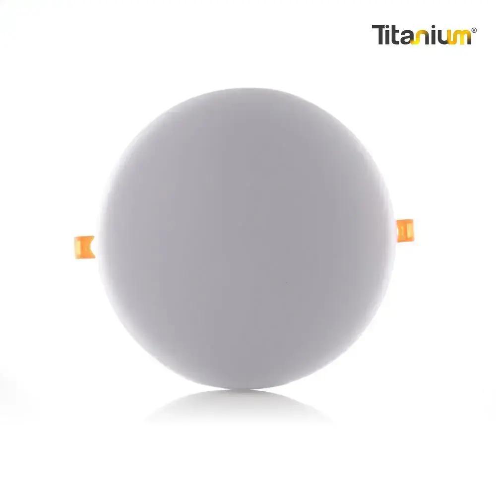 [TTA84] Panel led frameless Titanium redondo 36w incrustar 6500k - tta84