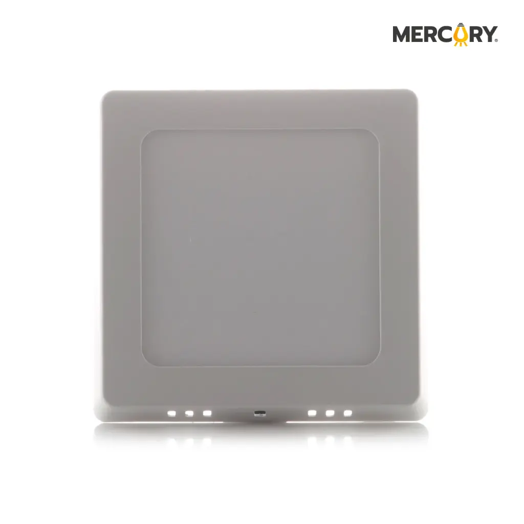 Panel LED de Sobreponer 12W 6" Blanco Cuadrado - Mercury Promax IPL26