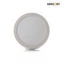 Panel LED Redondo Sobreponer 12W 6 Pulgadas  Luz Blanca Mercury Promax IPL22