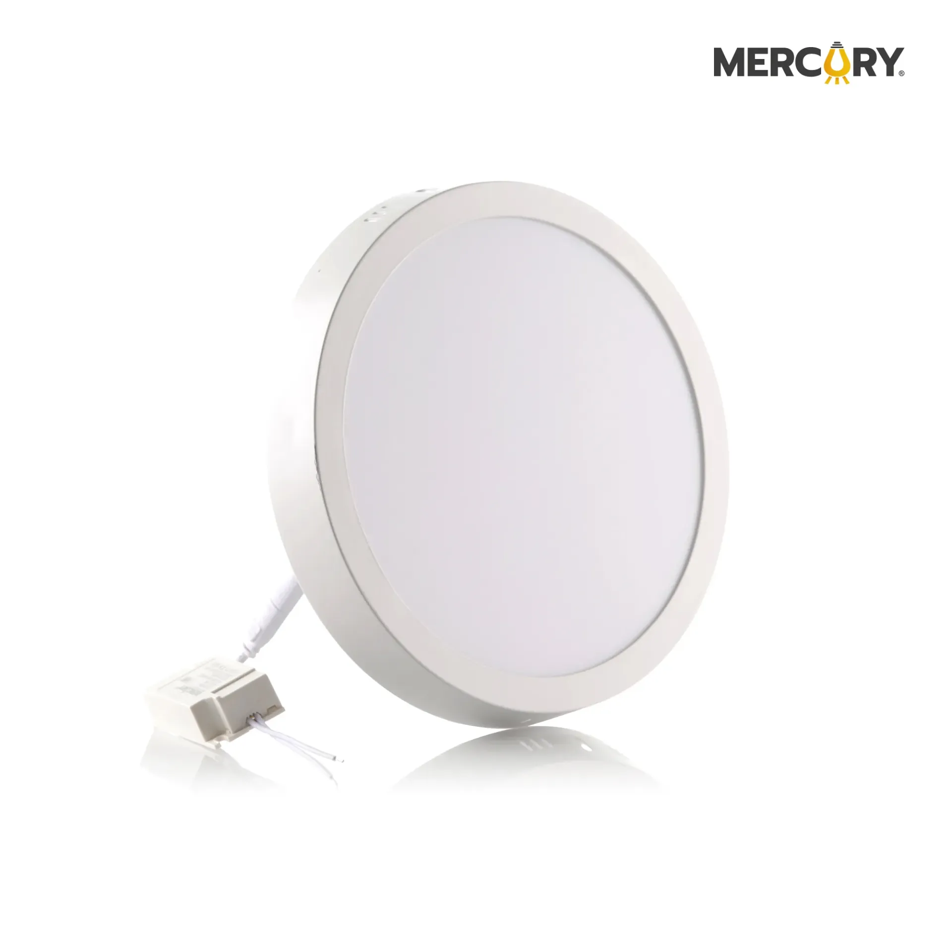 Panel LED Redondo 18W 8 Pulgadas Sobreponer Luz Blanca Mercury Promax IPL23