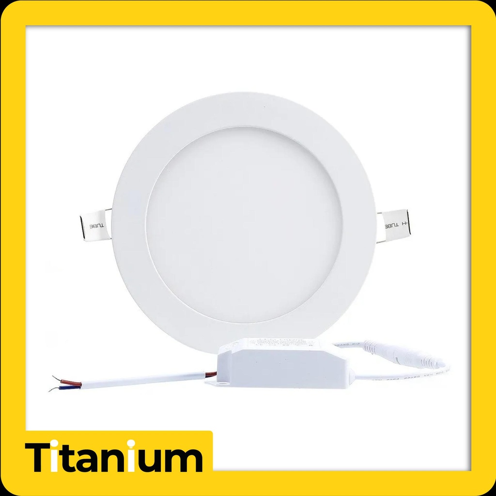 PANEL LED TITANIUM 24W 10" 6500K RED/INCR - TTA07