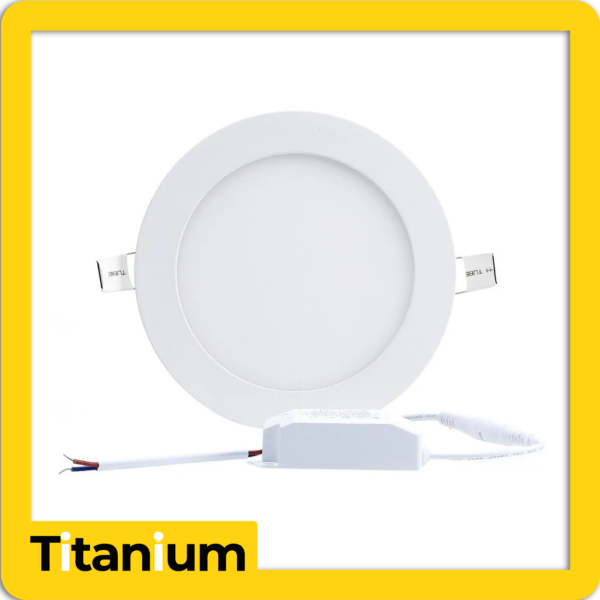 PANEL LED TITANIUM 3W 2.5" 6500K RED/INCR - TTA01