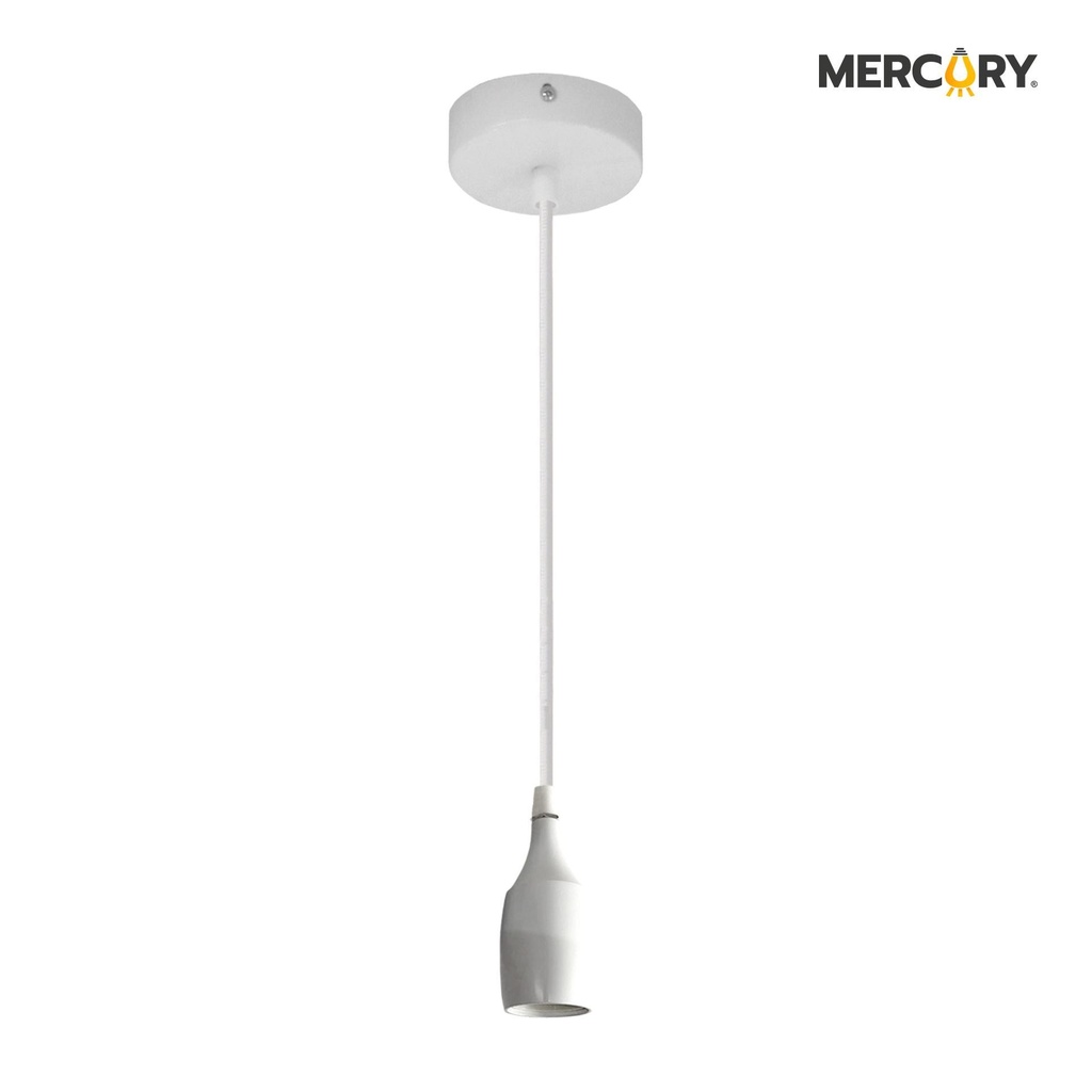 [IDL99] Portalampara Pendant Winecup/Blanco E27/base - Mercury Promax IDL99