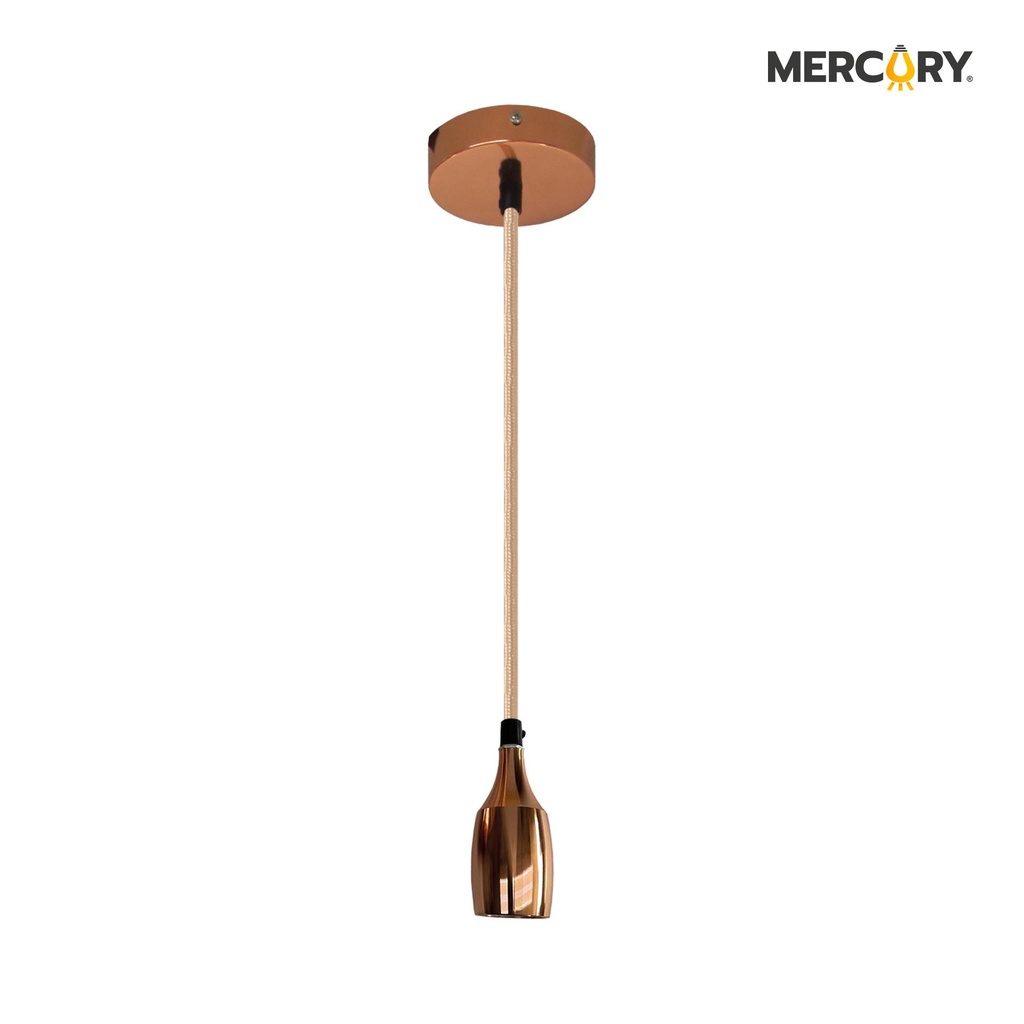 PORTALAMPARA PENDANT WINECUP/COBRE E27/BASE MERCURY PROMAX - IDL101