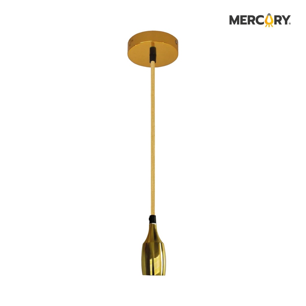 PORTALAMPARA PENDANT WINECUP/DORADO E27/BASE MERCURY PROMAX - IDL98