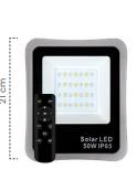 [ISL48] Reflector led solar/tableta 50w rgb Mercury Promax - isl48