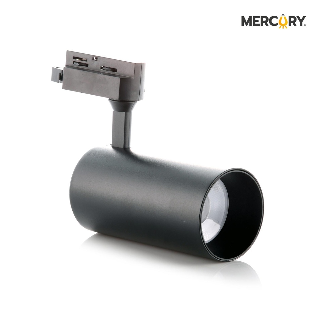 Spot LED Liso Negro 20W 3500K Mercury - Mercury Promax IDL11