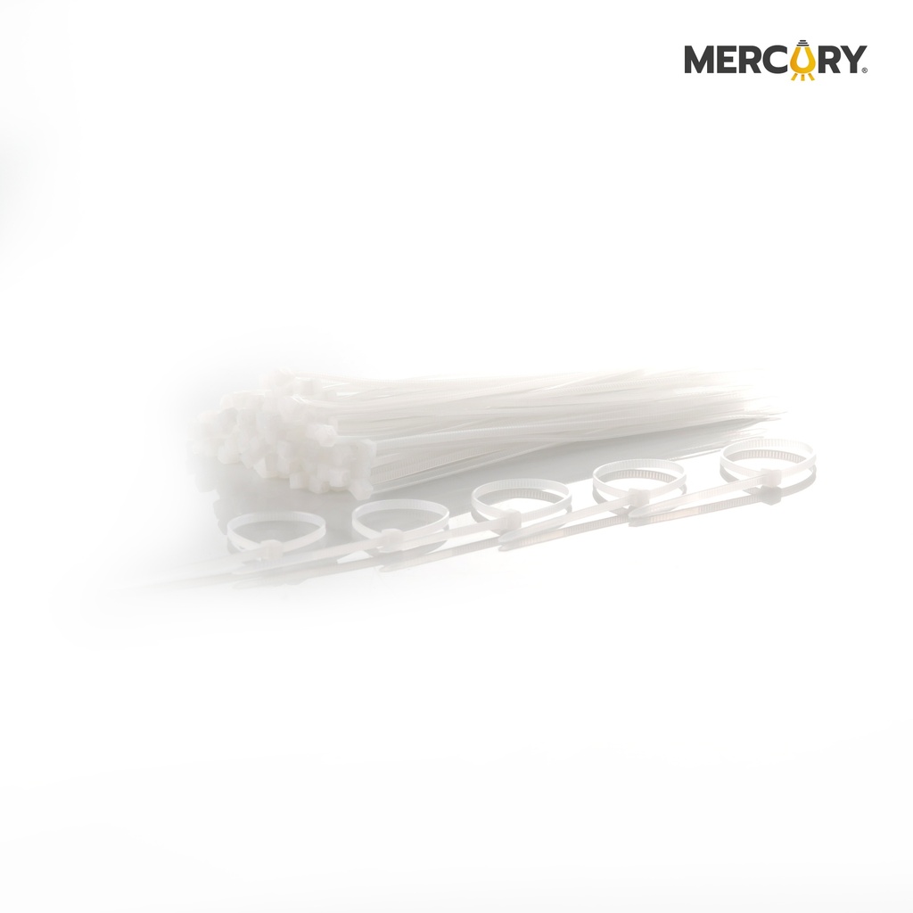 CORREAS DE AMARRE EN NYLON 10CM X 3.6MM BLANCO MERCURY PROMAX - EMP12