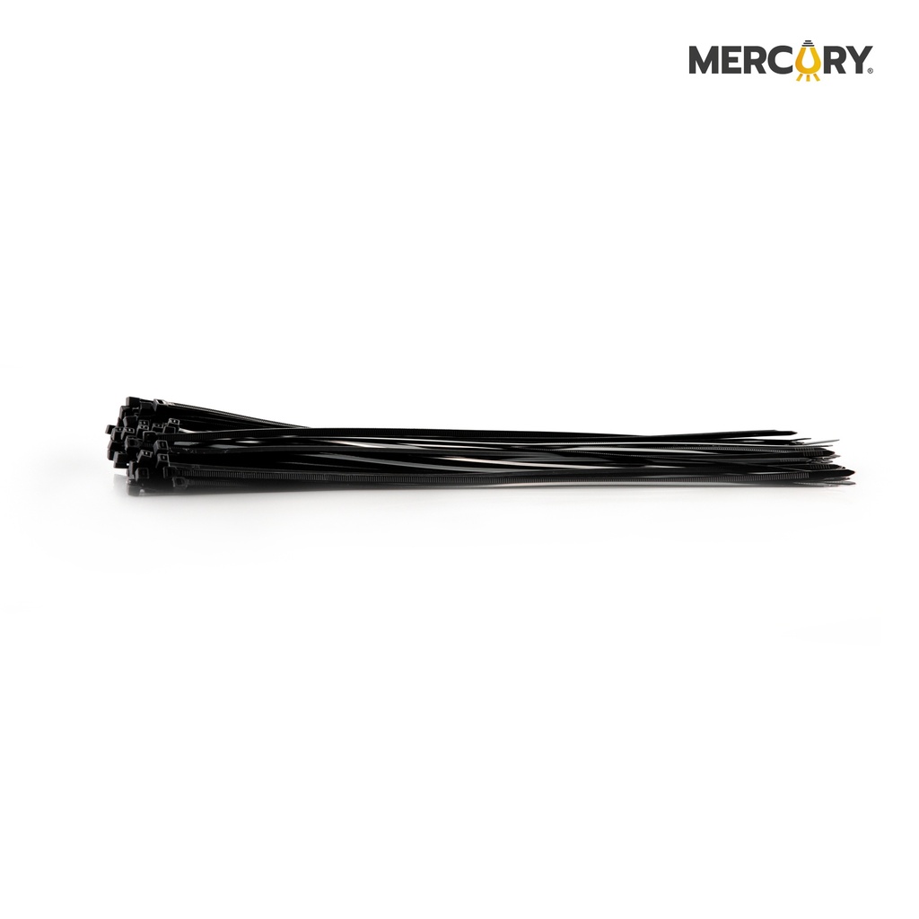 CORREAS DE AMARRE EN NYLON 15CM X 3.6MM NEGRO X UNIDAD ( HAY BOLSA DE 100) MERCURY PROMAX - EMP28
