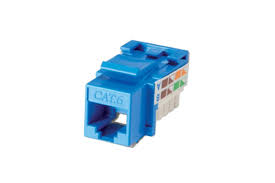Jack CAT 6 Azul - Titanium ECA138