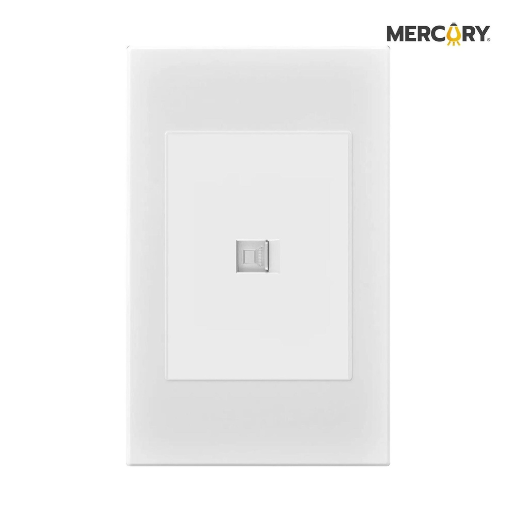 [ETI152] Toma rj45 premium white Mercury Promax - eti152