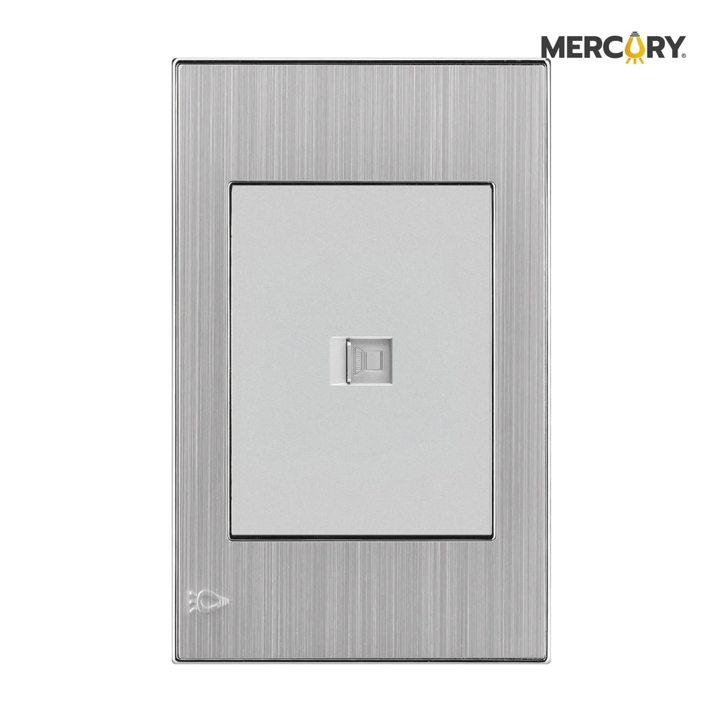 Toma RJ45 Stainless - Mercury Promax ETI154