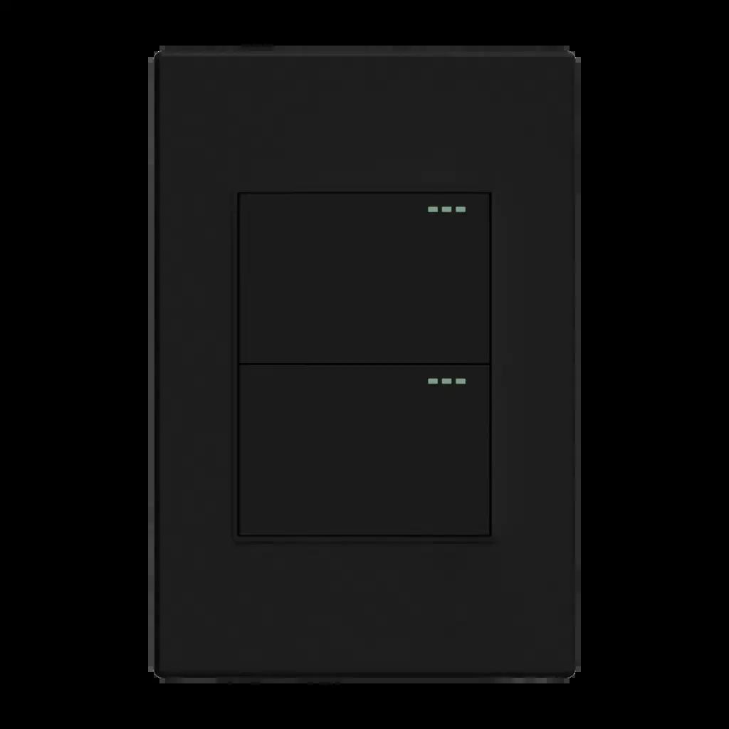 INTERRUPTOR DOBLE CONMUTABLE NEGRO MATE MERCURY PROMAX - ETI162