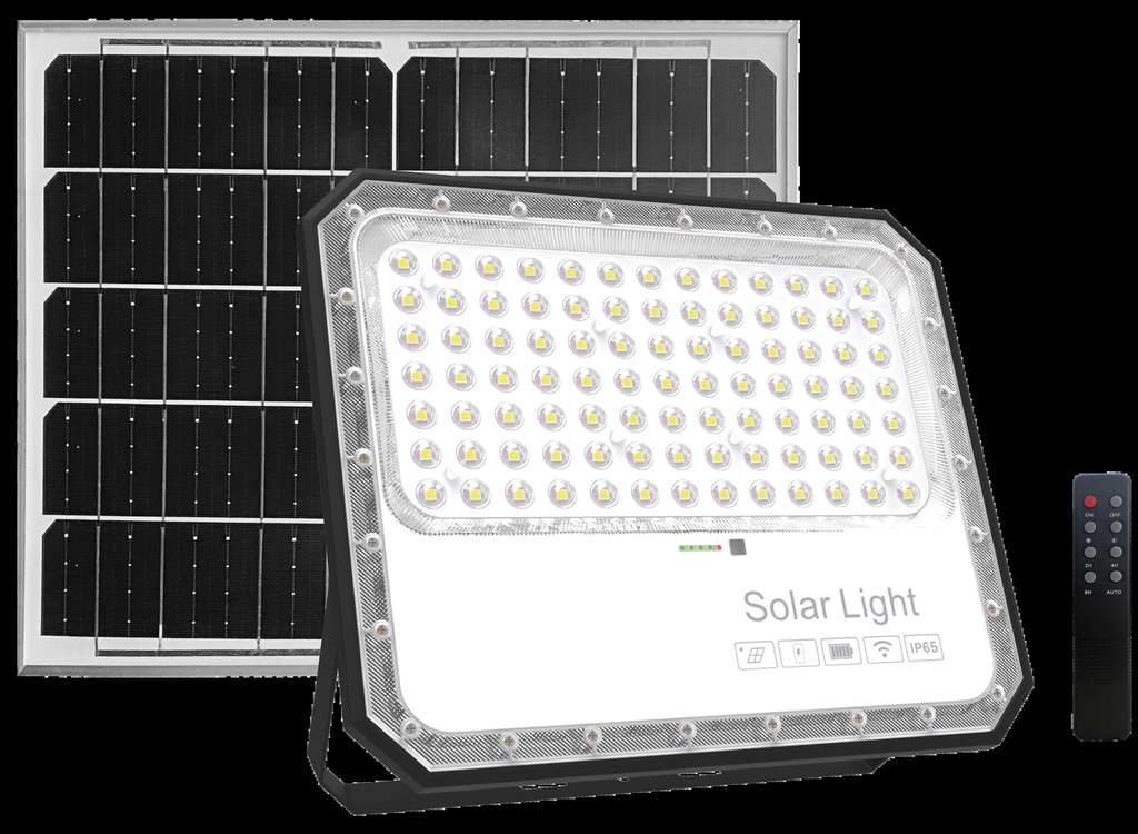 REFLECTOR SOLAR LED 200W IP65 HIGH LUMEN CHIP 6500K C/CONTROL MERCURY PROMAX - ISL79