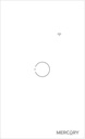 INTERRUPTOR SENCILLO SMART HOME TOUCH WHITE WIFI MERCURY PROMAX - TIC03