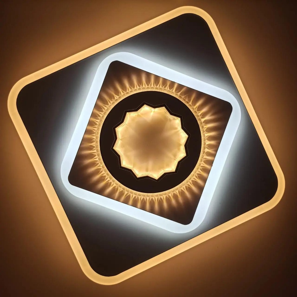 Lampara led sobreponer cuadrad 30w 6500 4000 3500k osaky