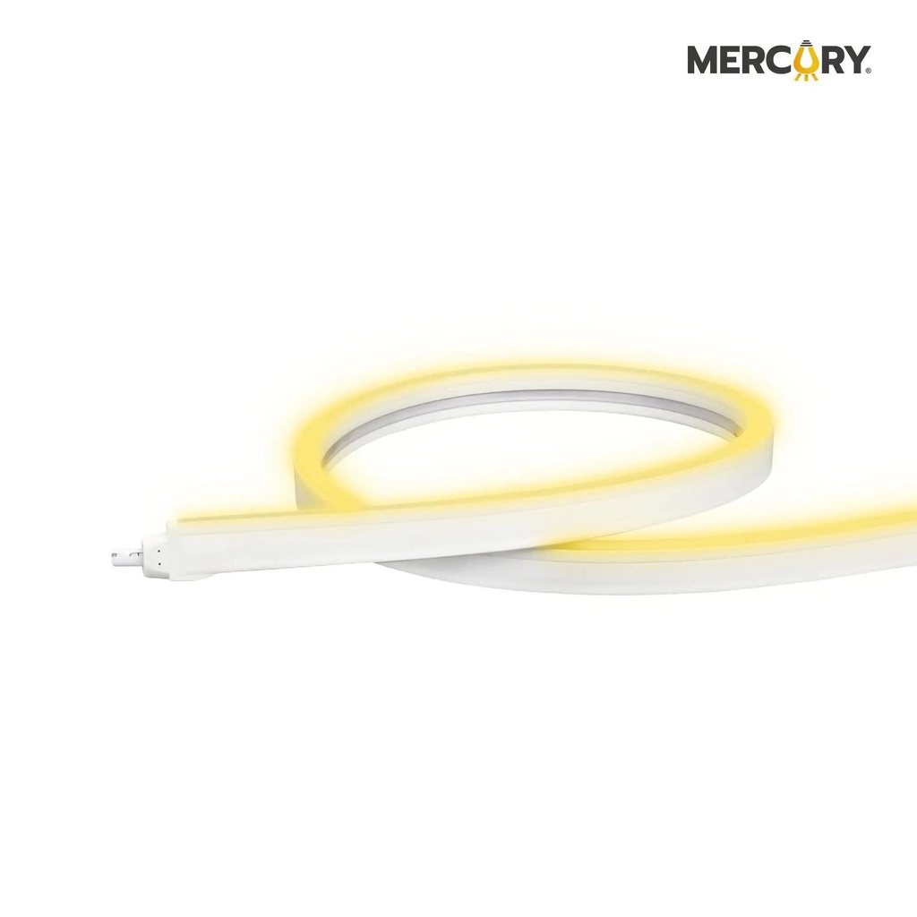[ICL74] Cinta LED Neón Flex 12V Amarillo 50 M/Rollo (venta por Metro) IP65 High - Lumen - Mercury Promax ICL74