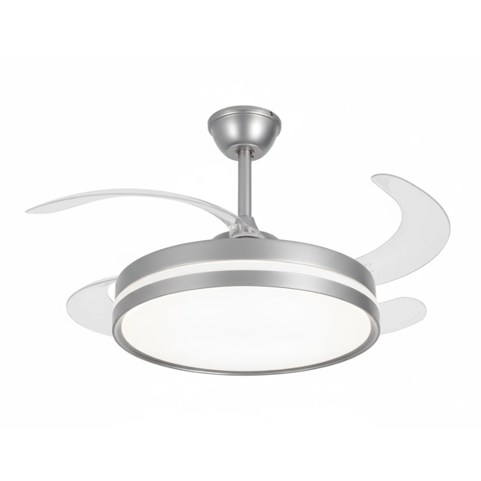 Lampara led secret fan 60w silver bt cct/dm Mercury Promax idl157