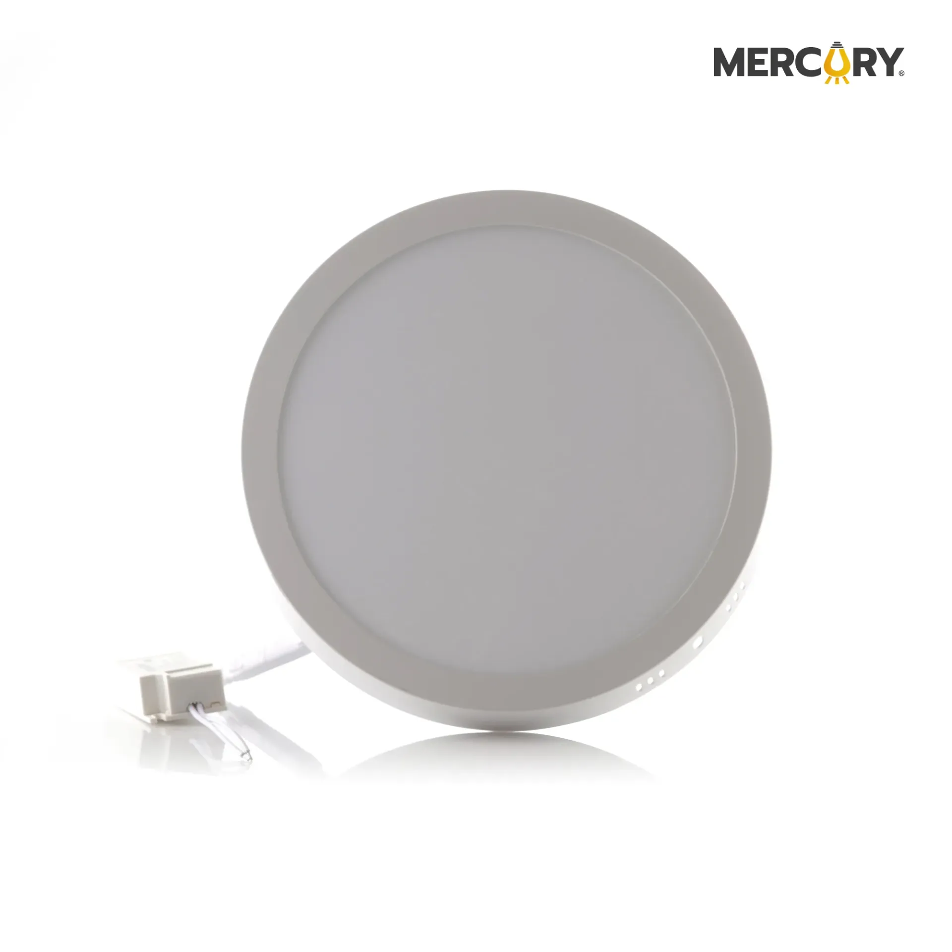 Panel LED Sensor Sobreponer Redondo 18W 6500K - Mercury Promax IPL163