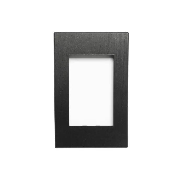 Tapa Negro Rayas Miletto Linea Pollux MT-02NR