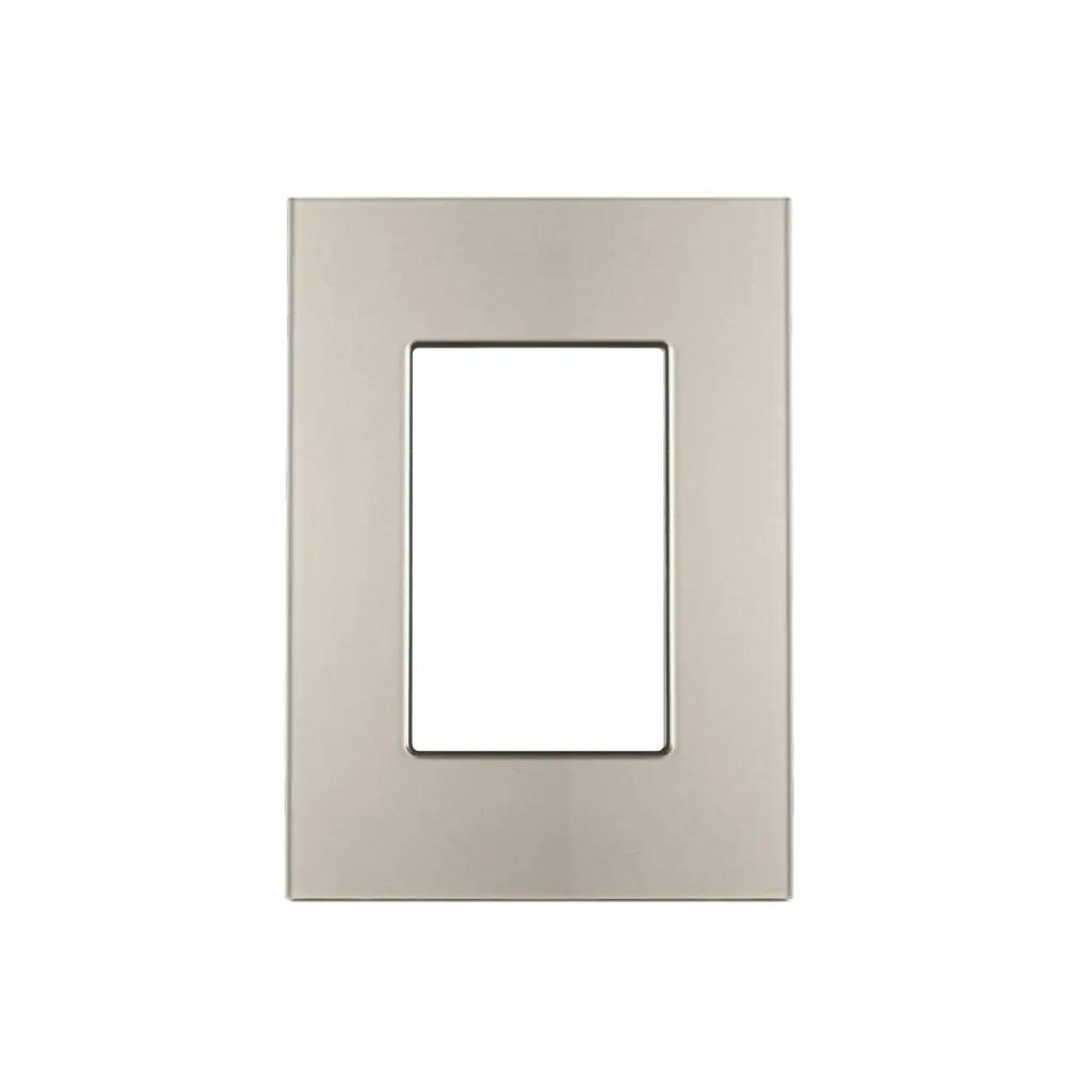 Tapa Acrilica Plata Grande Miletto Linea Pollux MT-03APG
