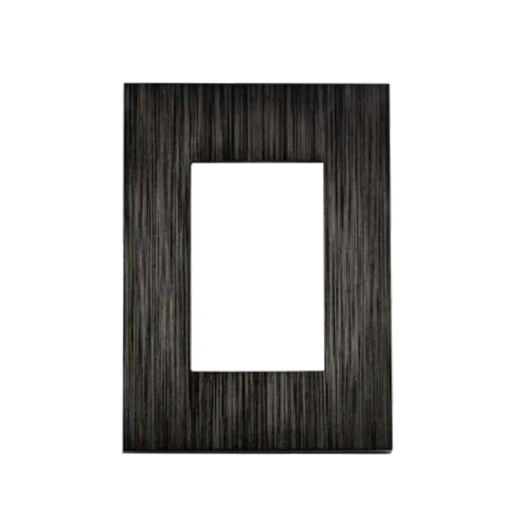 [MT-05NRG] Tapa Negro Rayas Grande Miletto Linea Pollux MT-05NRG