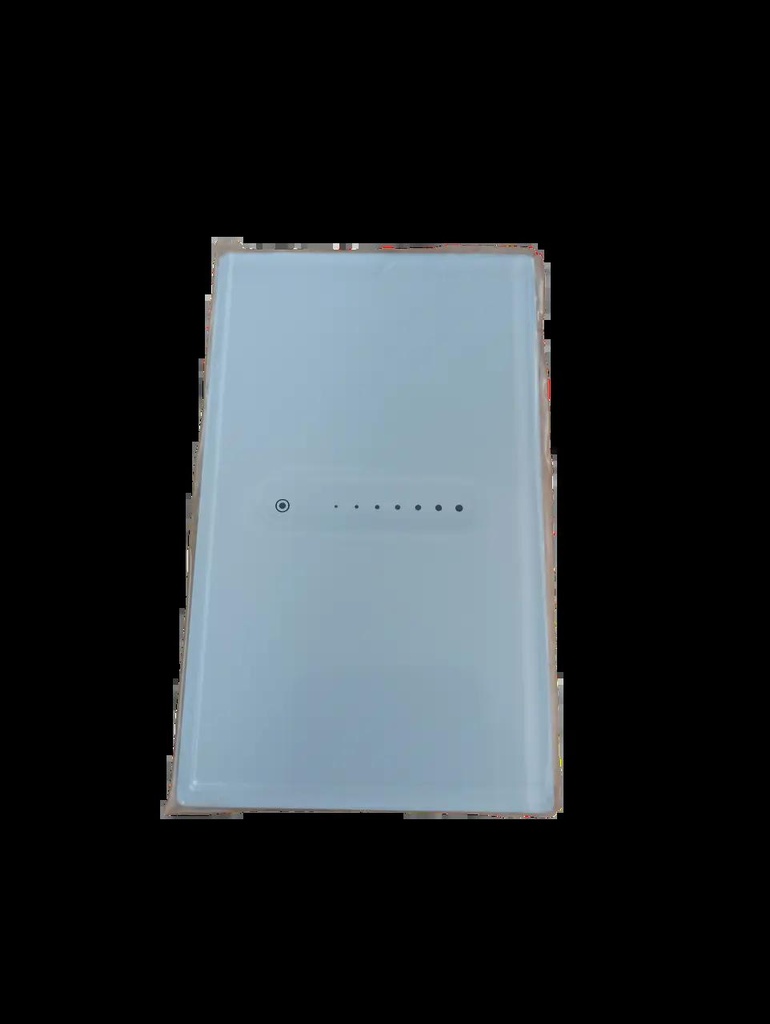 Interruptor dimerizable inteligente sencillo blanco miletto mt-iwdt1b