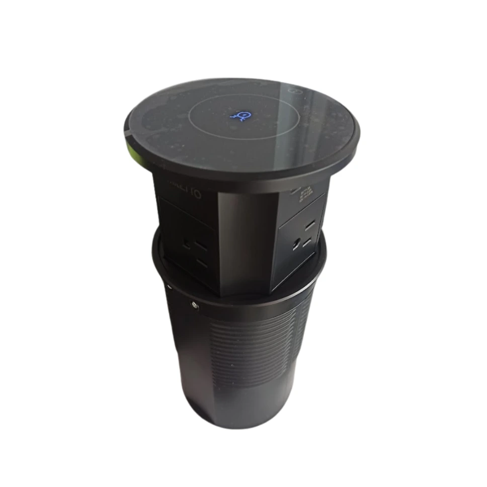 [MT-MTE4/USB/CN] Multitoma Electrico Cuadruple + 2 USB + 2 Usbc Miletto Mt-mte4/usb/cn