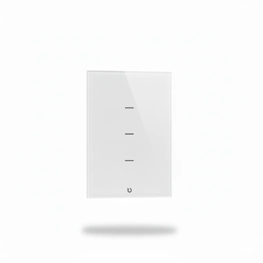 [TIC50] Interruptor Triple Smart Home Touch Blanco WIFI GEN2 - Mercury Promax TIC50