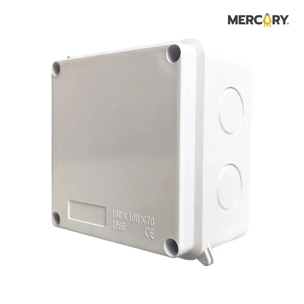Caja Paso 10x10x7 ABS Blanco - Mercury Promax EMP29