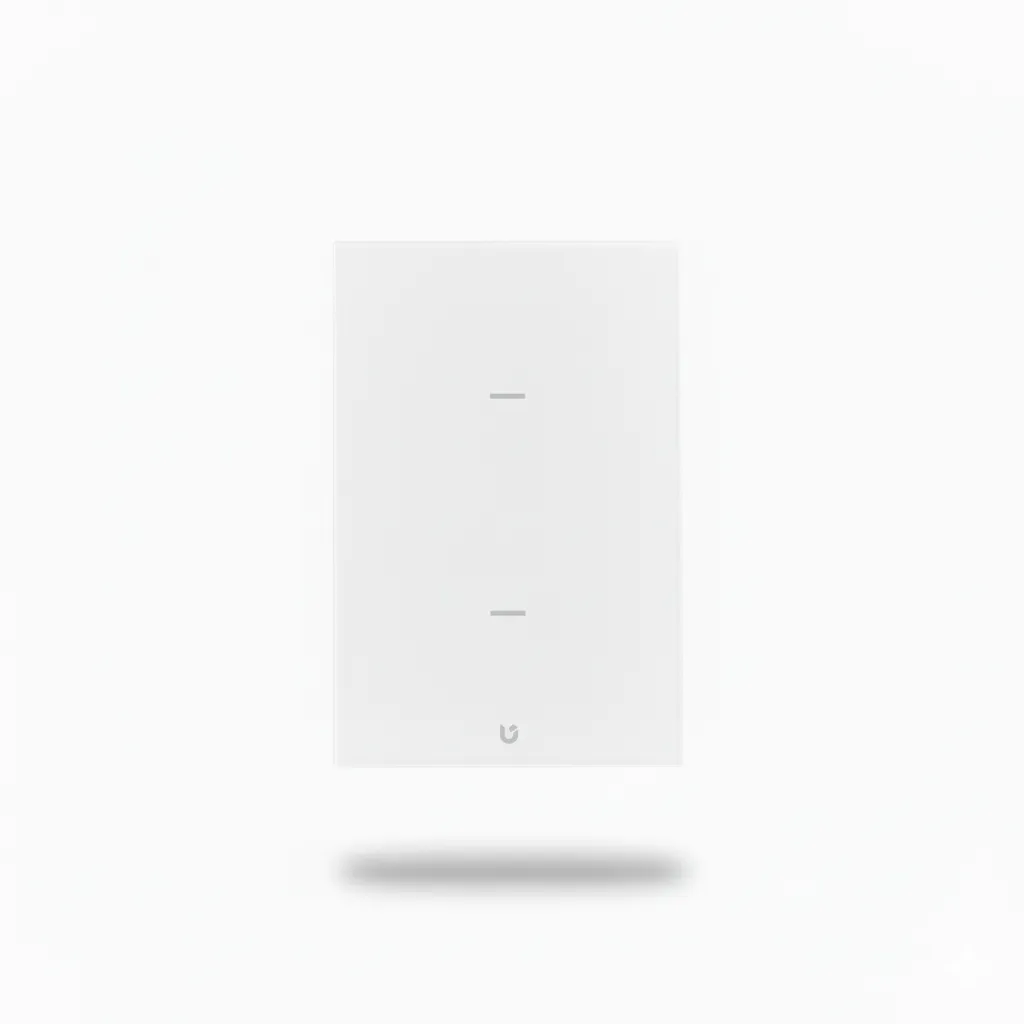 Interruptor doble smart home touch Blanco wifi gen2 Mercury tic49