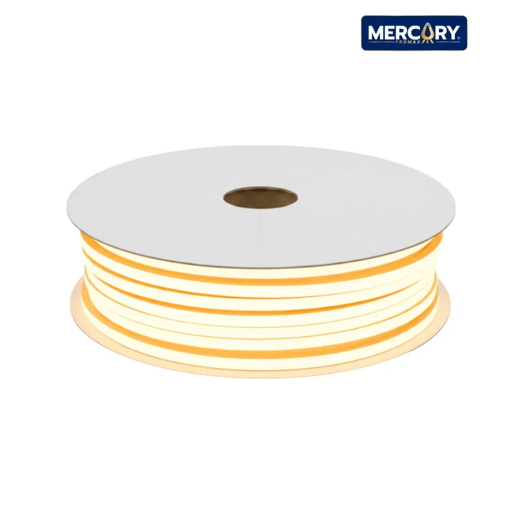 Neonflex LED Ultrathin 5x11 Mm Luz Cálida 3000K 120V Rollo 50 Metros (venta X Metro) - Mercury ICL206