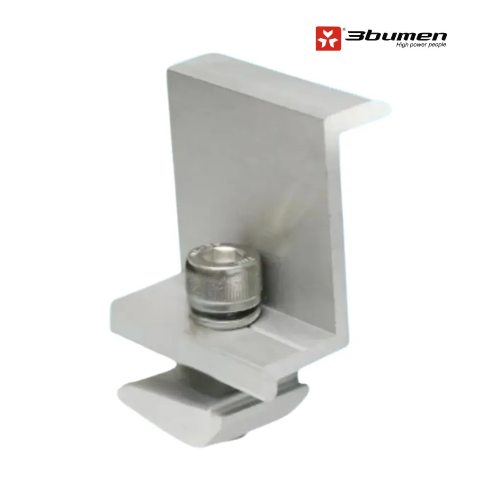 [01-02663] Abrazadera Final 50 Mm para Panel Solar 3BUM 01 - 02663