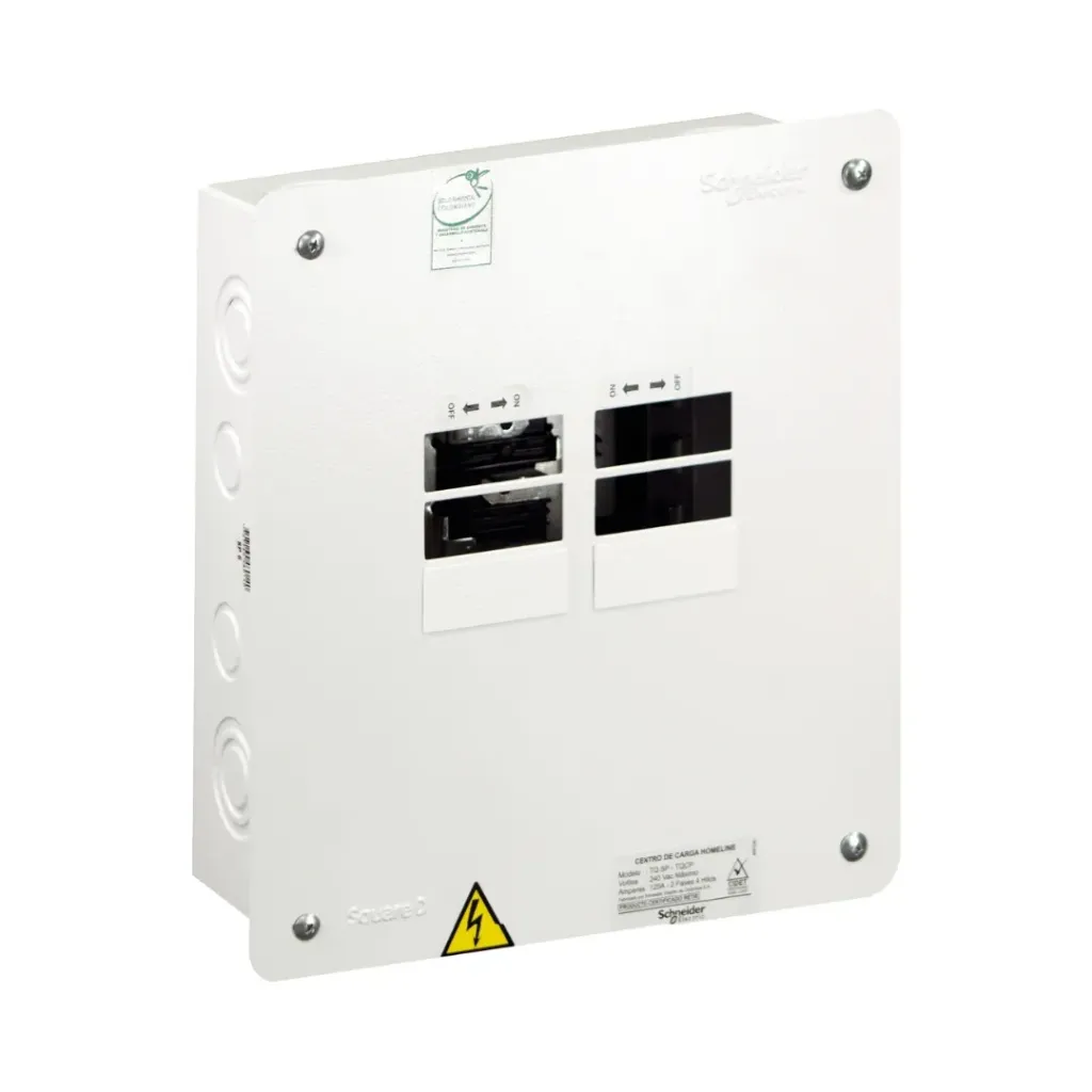 [ZA000611036] Tablero Bifa 6CTOS 125A Bm S/P C/Bla Blanco Schneider DLE
