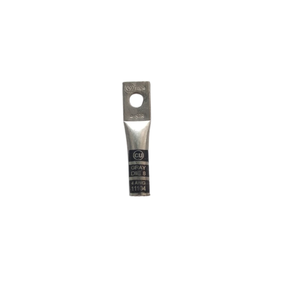 [3CC1TL1004] Borna Terminal Cu 4 Awg B/Largo Gris Quality DLE